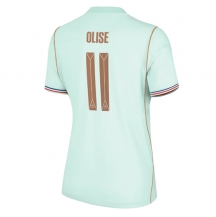 Frankrike Michael Olise #11 Replika Bortedrakt Dame VM 2026 Kortermet