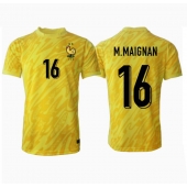 Frankrike Mike Maignan #16 Keeper Replika Hjemmedrakt EM 2024 Kortermet