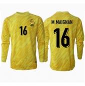 Frankrike Mike Maignan #16 Keeper Replika Hjemmedrakt EM 2024 Langermet