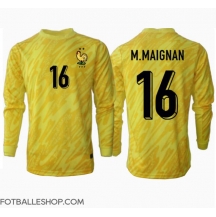 Frankrike Mike Maignan #16 Keeper Replika Hjemmedrakt EM 2024 Langermet