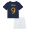 Frankrike Olivier Giroud #9 Replika Hjemmedrakt Barn VM 2022 Kortermet (+ bukser)