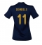 Frankrike Ousmane Dembele #11 Replika Hjemmedrakt Dame VM 2022 Kortermet