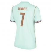 Frankrike Ousmane Dembele #7 Replika Bortedrakt Dame VM 2026 Kortermet