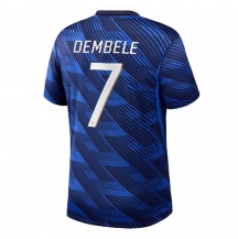 Frankrike Ousmane Dembele #7 Replika Hjemmedrakt VM 2026 Kortermet