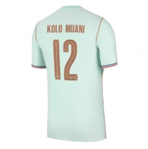 Frankrike Randal Kolo Muani #12 Replika Bortedrakt VM 2026 Kortermet