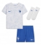 Frankrike Raphael Varane #4 Replika Bortedrakt Barn VM 2022 Kortermet (+ bukser)