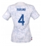 Frankrike Raphael Varane #4 Replika Bortedrakt Dame VM 2022 Kortermet