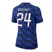 Frankrike Rayan Cherki #24 Replika Hjemmedrakt Dame VM 2026 Kortermet