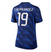 Frankrike Theo Hernandez #19 Replika Hjemmedrakt Dame VM 2026 Kortermet