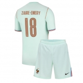 Frankrike Warren Zaire-Emery #18 Replika Bortedrakt Barn VM 2026 Kortermet (+ bukser)
