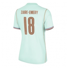 Frankrike Warren Zaire-Emery #18 Replika Bortedrakt Dame VM 2026 Kortermet
