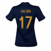 Frankrike William Saliba #17 Replika Hjemmedrakt Dame VM 2022 Kortermet