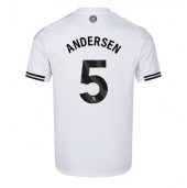 Fulham Joachim Andersen #5 Replika Hjemmedrakt 2025-26 Kortermet