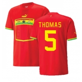 Ghana Thomas Partey #5 Replika Bortedrakt VM 2022 Kortermet