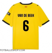 Girona Donny van de Beek #6 Replika Bortedrakt 2025-26 Kortermet