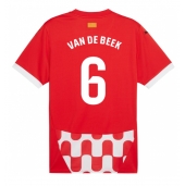 Girona Donny van de Beek #6 Replika Hjemmedrakt 2024-25 Kortermet