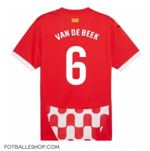 Girona Donny van de Beek #6 Replika Hjemmedrakt 2024-25 Kortermet