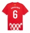 Girona Donny van de Beek #6 Replika Hjemmedrakt 2024-25 Kortermet