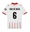 Girona Donny van de Beek #6 Replika Hjemmedrakt 2025-26 Kortermet