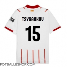 Girona Viktor Tsyhankov #15 Replika Hjemmedrakt 2025-26 Kortermet