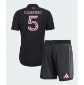Inter Miami Casemiro #5 Replika Bortedrakt Barn 2026-27 Kortermet (+ bukser)