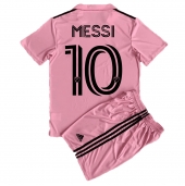 Inter Miami Lionel Messi #10 Replika Hjemmedrakt Barn 2023-24 Kortermet (+ bukser)
