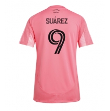 Inter Miami Luis Suarez #9 Replika Hjemmedrakt Dame 2025-26 Kortermet