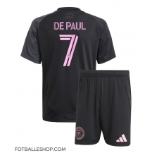 Inter Miami Rodrigo De Paul #7 Replika Bortedrakt Barn 2025-26 Kortermet (+ bukser)