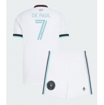 Inter Miami Rodrigo De Paul #7 Replika Tredjedrakt Barn 2026-27 Kortermet (+ bukser)