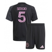 Inter Miami Sergio Busquets #5 Replika Bortedrakt Barn 2025-26 Kortermet (+ bukser)