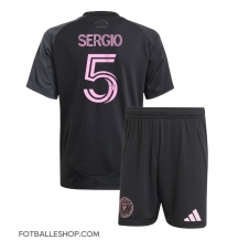 Inter Miami Sergio Busquets #5 Replika Bortedrakt Barn 2025-26 Kortermet (+ bukser)