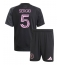 Inter Miami Sergio Busquets #5 Replika Bortedrakt Barn 2025-26 Kortermet (+ bukser)