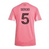 Inter Miami Sergio Busquets #5 Replika Hjemmedrakt Dame 2025-26 Kortermet