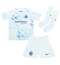 Inter Milan Alessandro Bastoni #95 Replika Bortedrakt Barn 2025-26 Kortermet (+ bukser)
