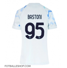 Inter Milan Alessandro Bastoni #95 Replika Bortedrakt Dame 2025-26 Kortermet