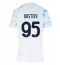 Inter Milan Alessandro Bastoni #95 Replika Bortedrakt Dame 2025-26 Kortermet