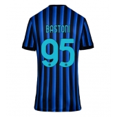 Inter Milan Alessandro Bastoni #95 Replika Hjemmedrakt Dame 2025-26 Kortermet