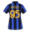 Inter Milan Alessandro Bastoni #95 Replika Hjemmedrakt Dame 2026-27 Kortermet