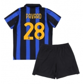 Inter Milan Benjamin Pavard #28 Replika Hjemmedrakt Barn 2026-27 Kortermet (+ bukser)