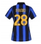 Inter Milan Benjamin Pavard #28 Replika Hjemmedrakt Dame 2026-27 Kortermet