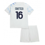 Inter Milan Davide Frattesi #16 Replika Bortedrakt Barn 2025-26 Kortermet (+ bukser)