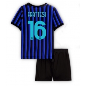 Inter Milan Davide Frattesi #16 Replika Hjemmedrakt Barn 2025-26 Kortermet (+ bukser)