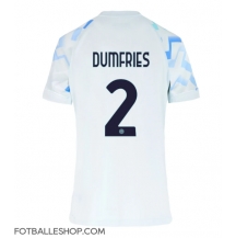 Inter Milan Denzel Dumfries #2 Replika Bortedrakt Dame 2025-26 Kortermet