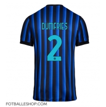 Inter Milan Denzel Dumfries #2 Replika Hjemmedrakt 2025-26 Kortermet