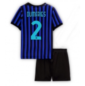 Inter Milan Denzel Dumfries #2 Replika Hjemmedrakt Barn 2025-26 Kortermet (+ bukser)