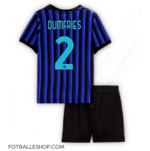 Inter Milan Denzel Dumfries #2 Replika Hjemmedrakt Barn 2025-26 Kortermet (+ bukser)