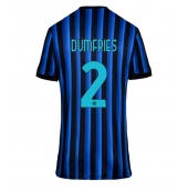 Inter Milan Denzel Dumfries #2 Replika Hjemmedrakt Dame 2025-26 Kortermet