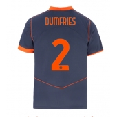 Inter Milan Denzel Dumfries #2 Replika Tredjedrakt 2025-26 Kortermet