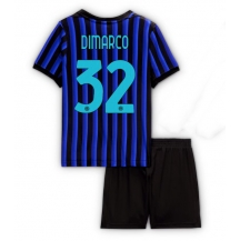 Inter Milan Federico Dimarco #32 Replika Hjemmedrakt Barn 2025-26 Kortermet (+ bukser)