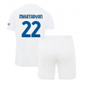 Inter Milan Henrikh Mkhitaryan #22 Replika Bortedrakt Barn 2023-24 Kortermet (+ bukser)